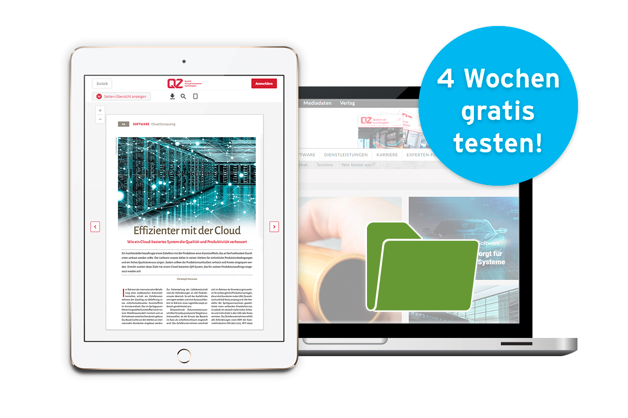 QZ Qualität und Zuverlässigkeit Digital-Test-Abo