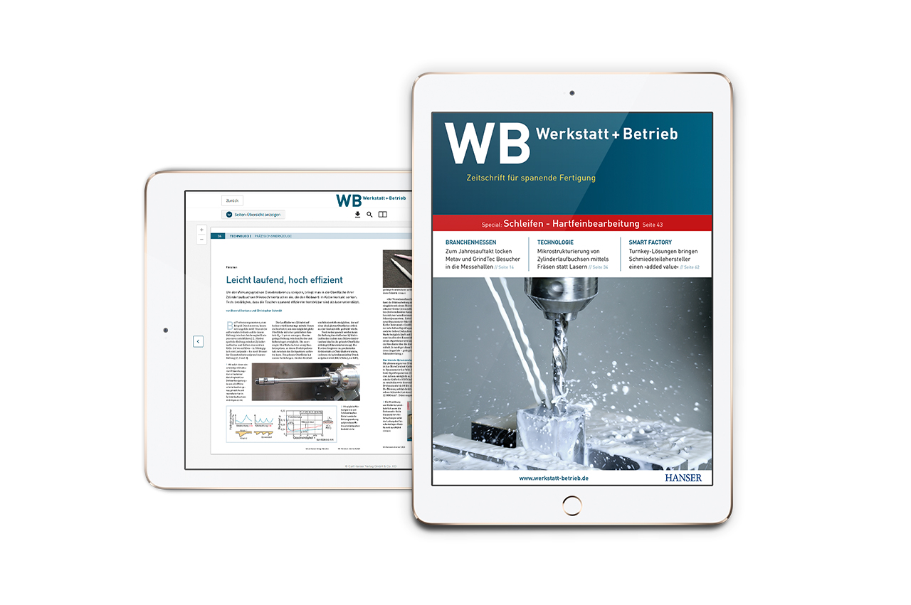 WB Werkstatt + Betrieb E-Paper-Jahres-Abo für Studierende