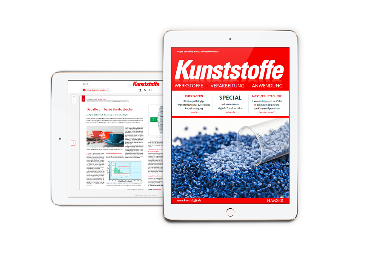 Kunststoffe E-Paper-Jahres-Abo für Mitglieder im AVK-TV