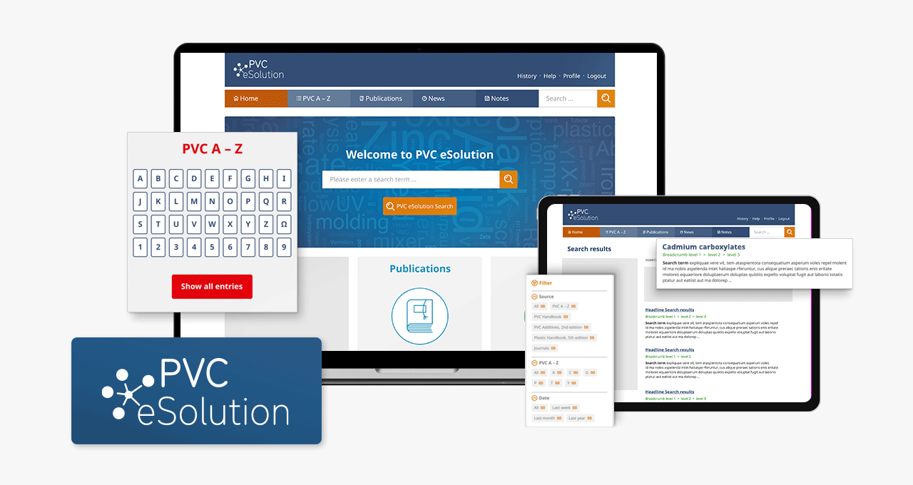 Product image PVC eSolution web application